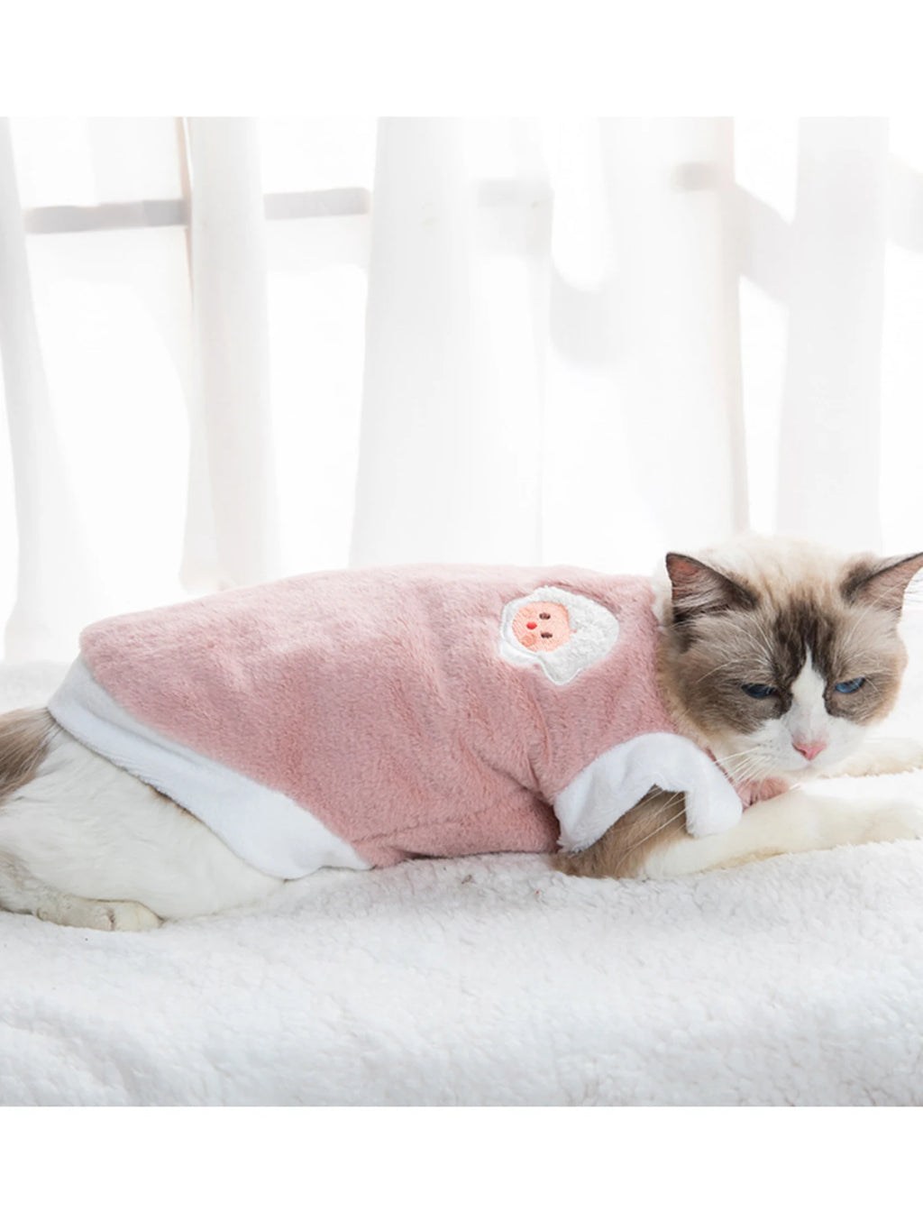Soft Cat Clothes For Small Medium Dog Cats Pets Warm Kittens Clothes for Winter Kitten Small Kitten Stuff Clothing Vests