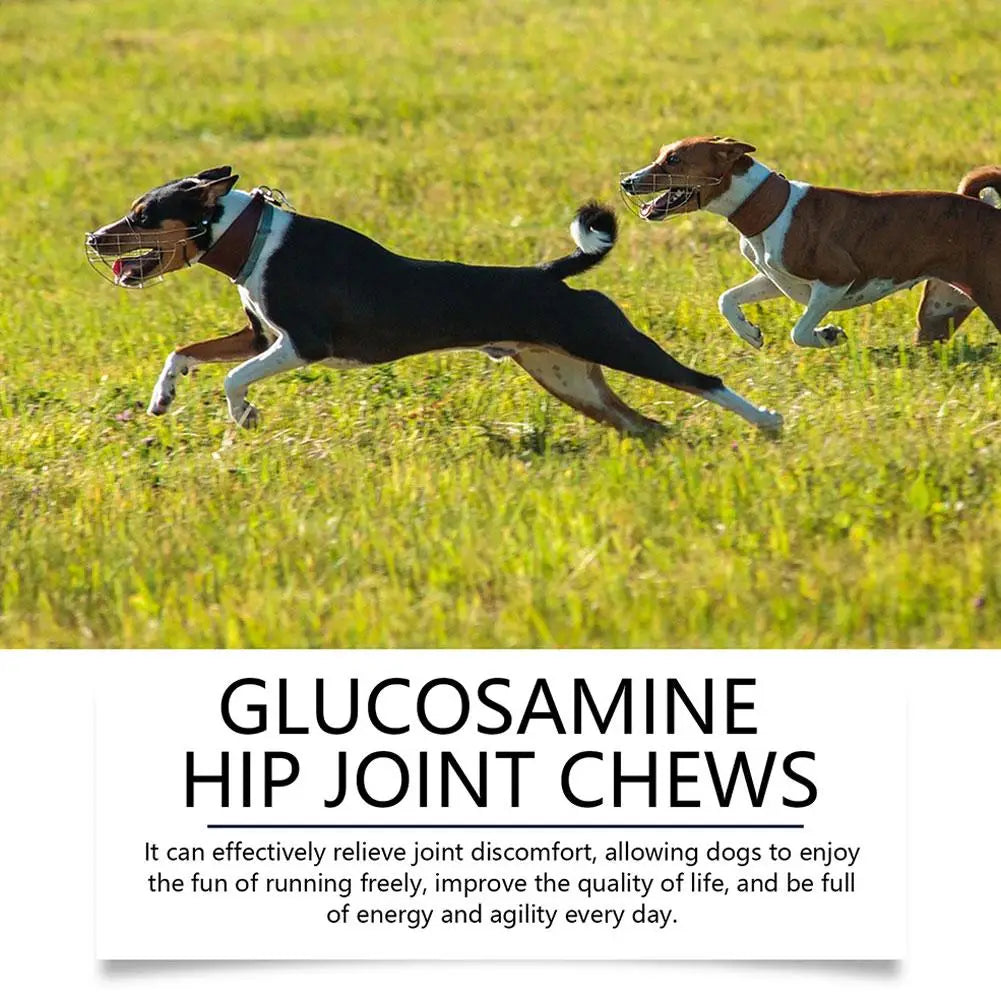 Dog Joint Care Tablets Pet Joint Support Supplement Boost Energy Relieve Pain Protect Cartilage For Senior Dogs Pet Supplies